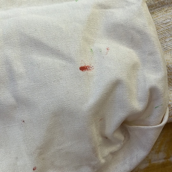 Hand painted strawberry tote bag - Picture 4 of 6